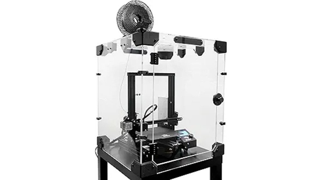 3d printer plexiglass enclosure