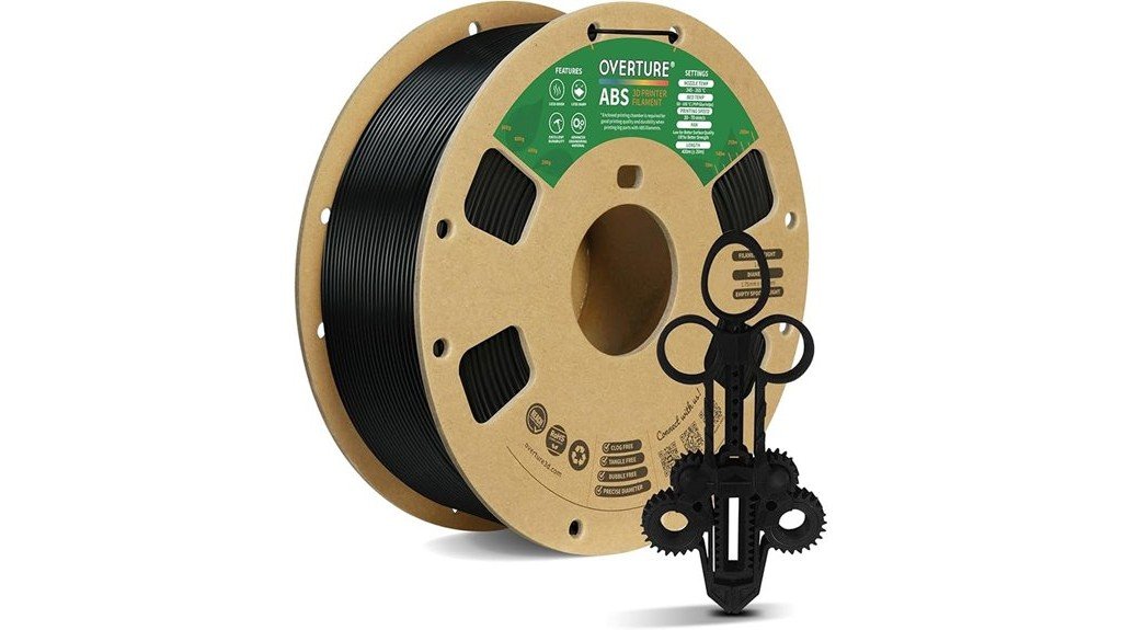 black 3d printer filament