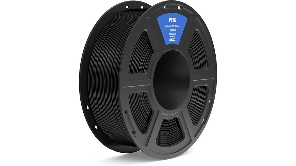black petg 3d filament