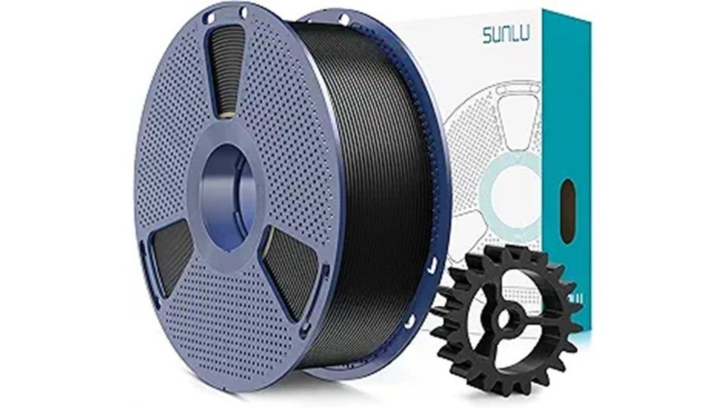 black pla 3d filament