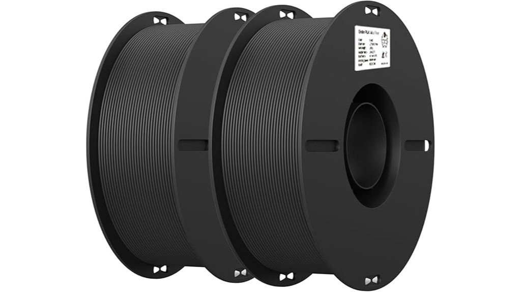 black pla filament bundle
