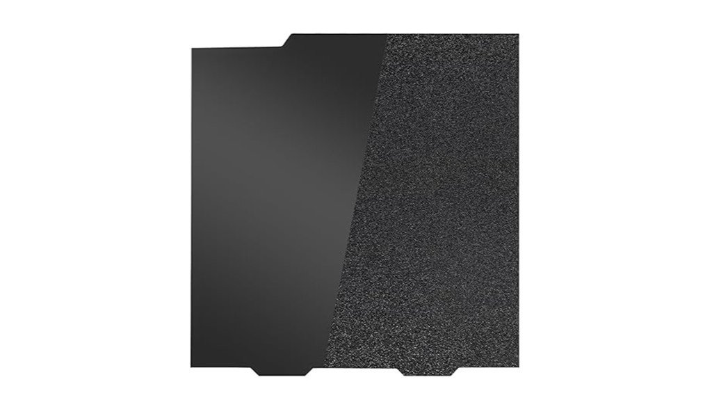 flexible textured build plate