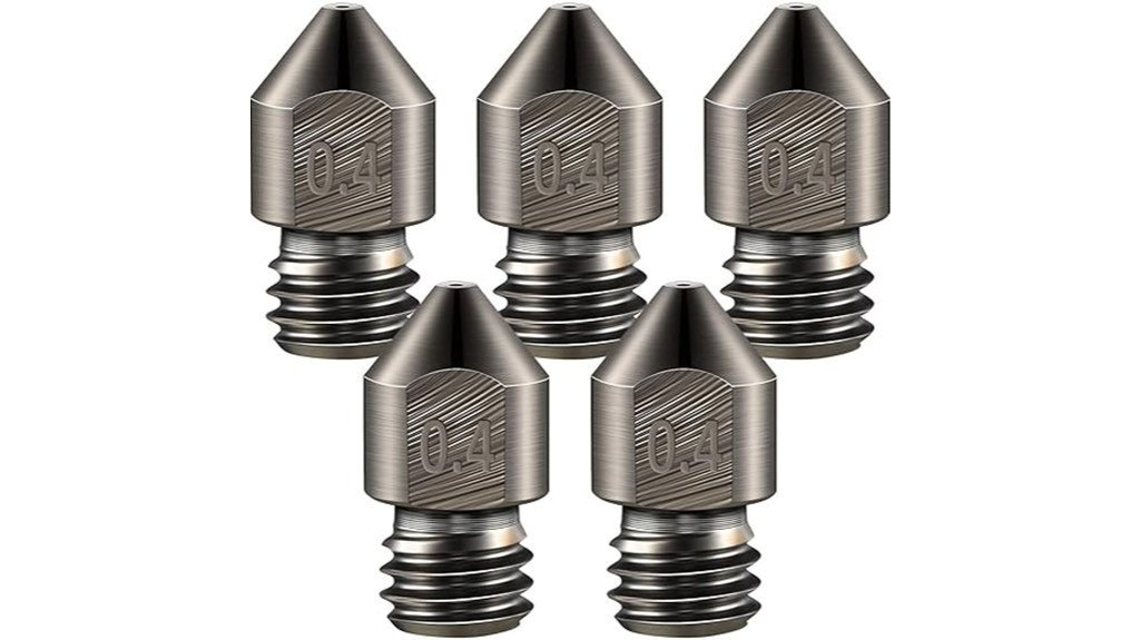 mudder 0 4mm steel nozzles