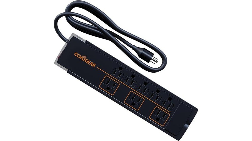 surge protector with outlets