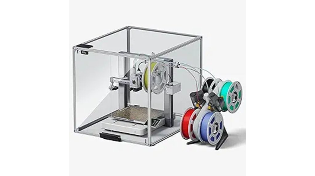 transparent acrylic printer enclosure