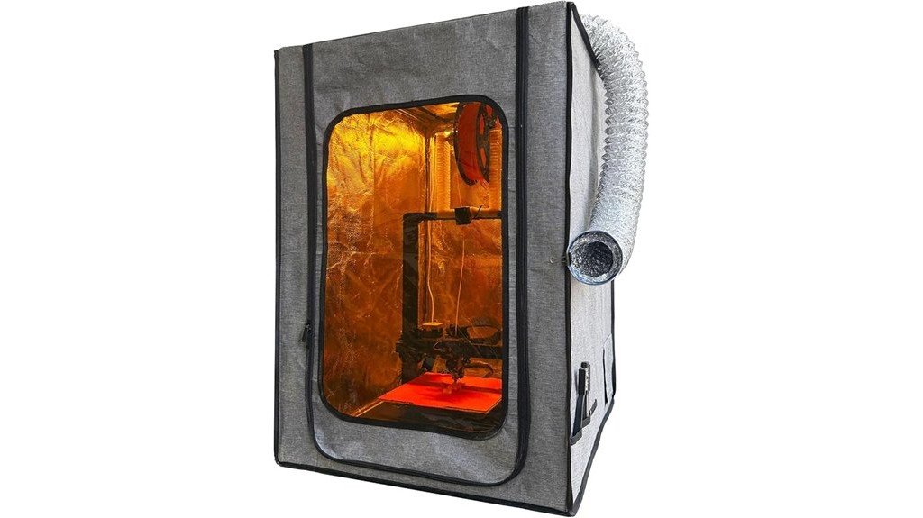 ventilated fire resistant enclosure